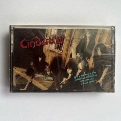 Cinderella Heartbreak Station 1990 Musicassetta Nuova Sigillata