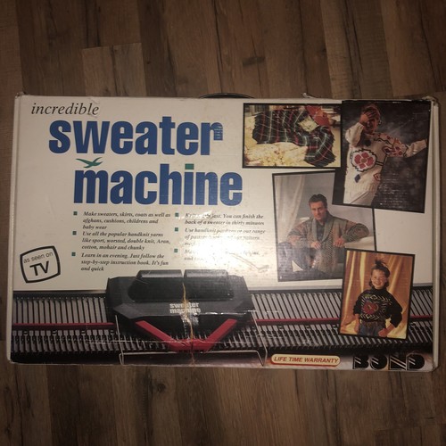 Bond Incredible Sweater Machine BRAND NEW INCLUDES MANUFACTURING