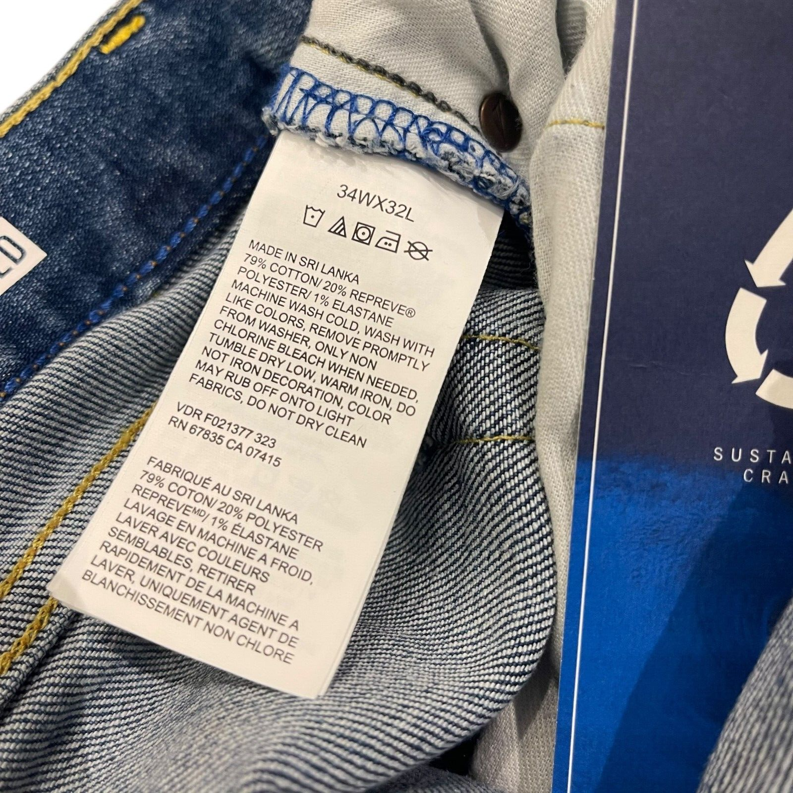 NWT Nautica Men's Original Relaxed Straight Stretch Denim Jeans 4 Colors All Siz