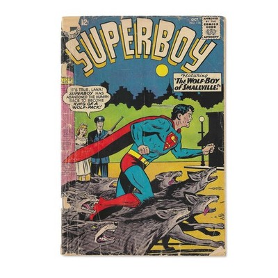 Superboy #116 DC Comic Book Oct 1964 Featuring The Wolf Boy of Smallville