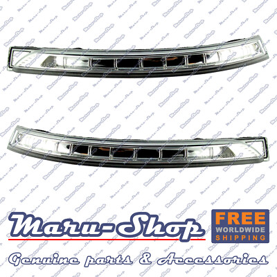 Side Mirror LED Marker Repeater Light Lamp Set for 11~16 Kia Sportage(US/Canada)