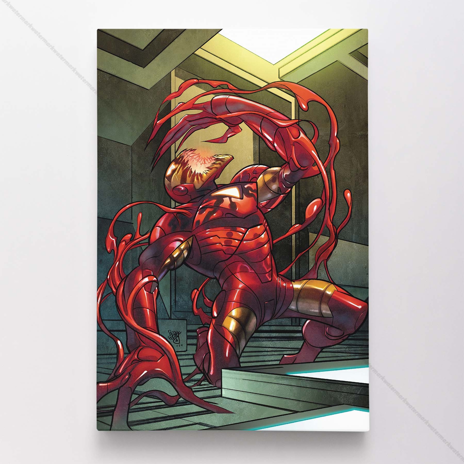 Carnage Poster Canvas Carnageized Iron Man Marvel Comic Book Art Print #16