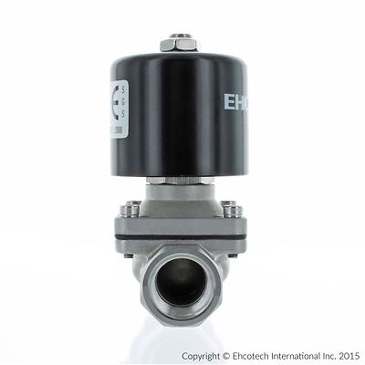 1/2" 12V DC Stainless Steel Solenoid Valve SS Water Air Gas Viton NC 12VDC