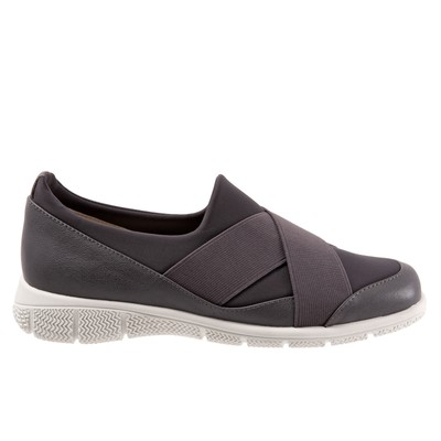 Кроссовки Trotters Urbana T2167-020 Женские серые широкие кожаные кроссовки Lifestyle 12