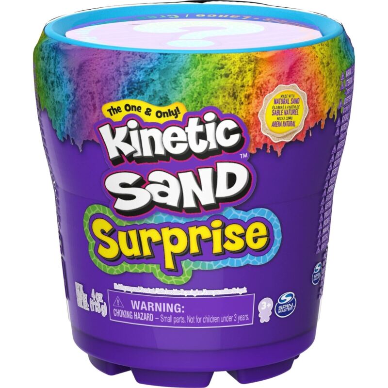Kinetic Sand Surprise Mini Mystery Surprise Made with Natural Sand Play Toy