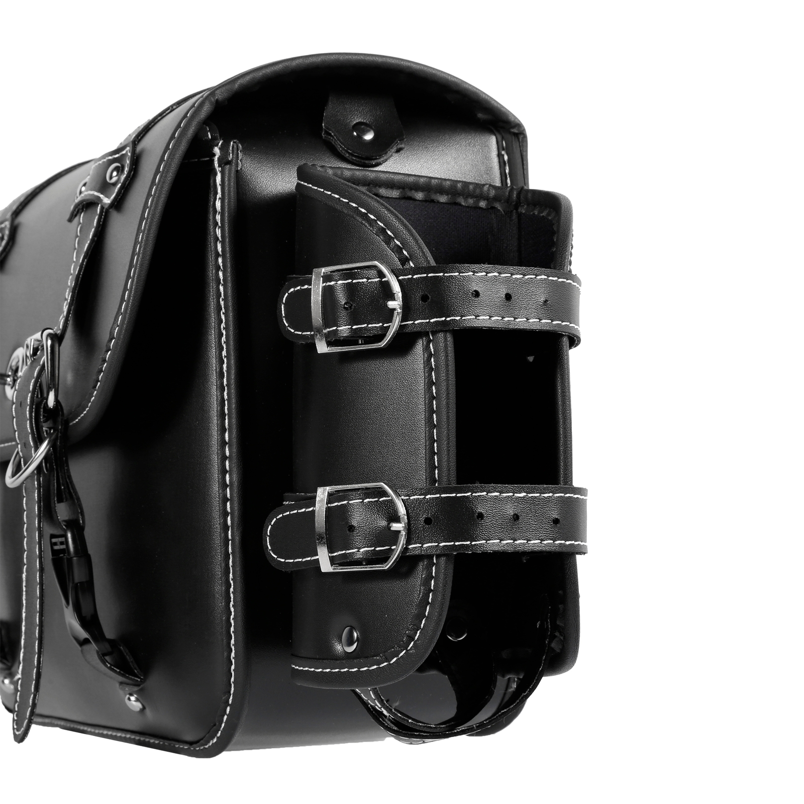 PU Leather Saddle Bag Luggage For Suzuki Boulevard M109R C90T M50 M90 S40 S83