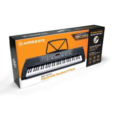 OPEN BOX - 61-Key Digital Music Piano Keyboard - Portable Electronic Instrument