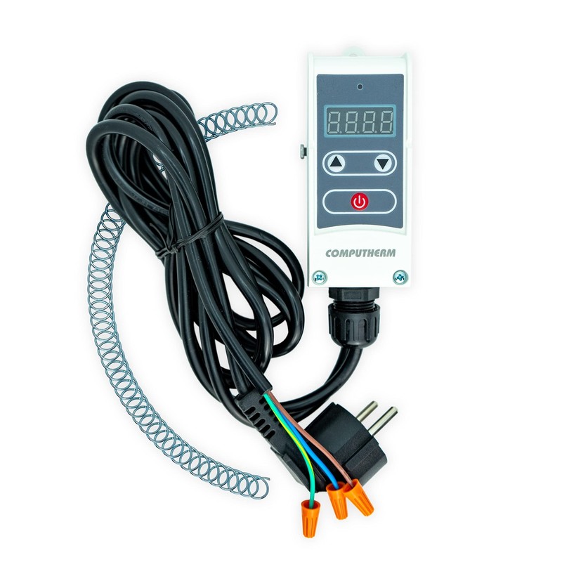 Computherm Thermostat Contact Wpr-100gd Pour Chauffage Et Climatisation Bouto...