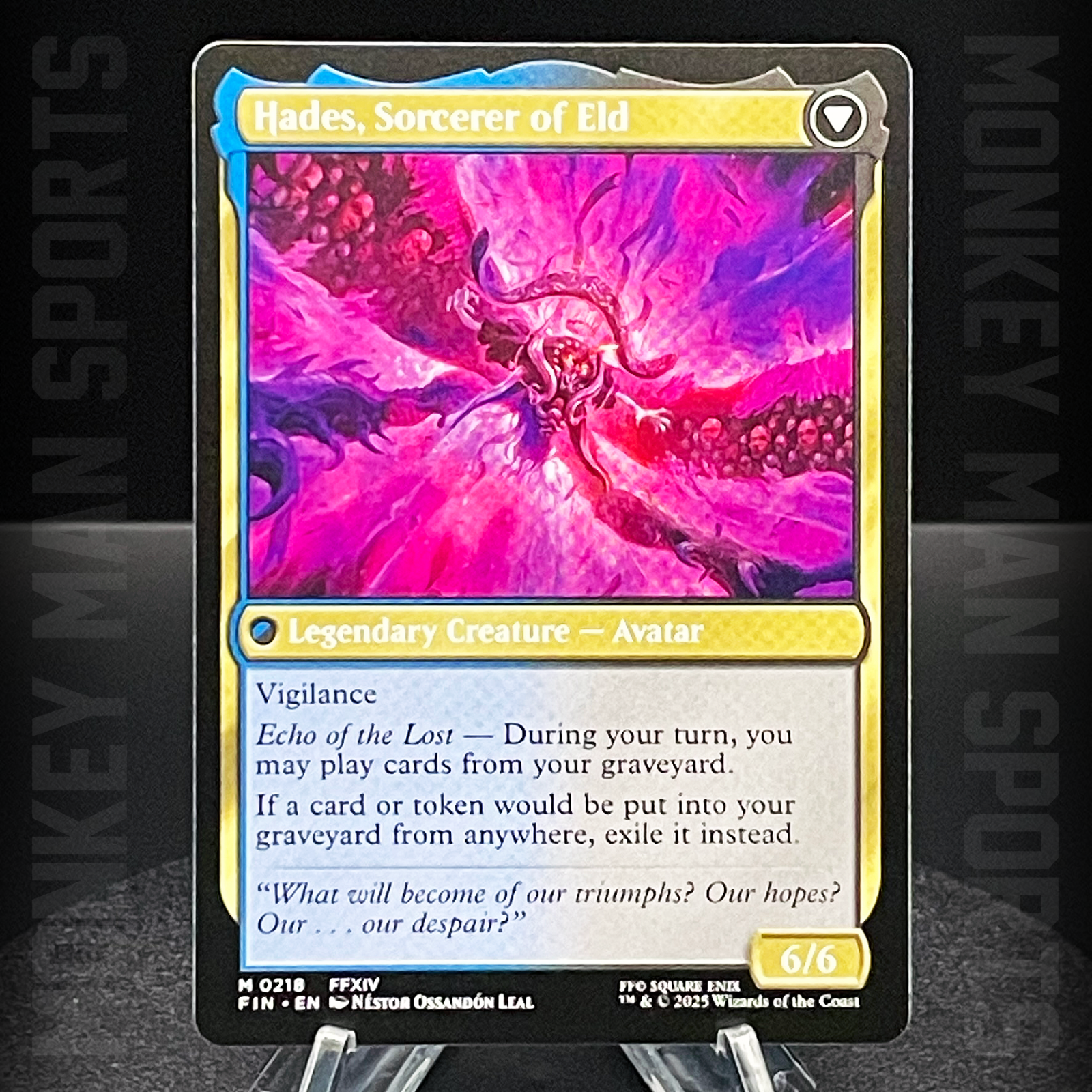 Additional photo 2 of Magic MTG Final Fantasy - Emet-Selch, Unsundered - FIN M 0218 MINT