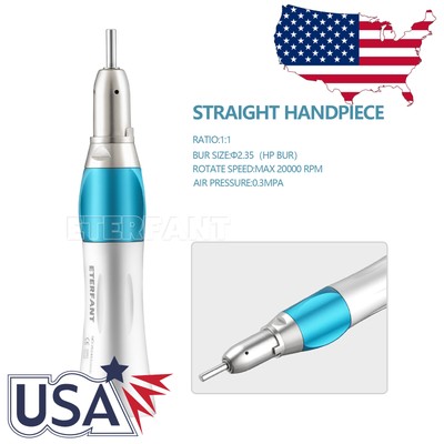 ETERFANT NSK Style Dental 1:1 Slow Speed Straight Handpiece Nose Cone E-type US