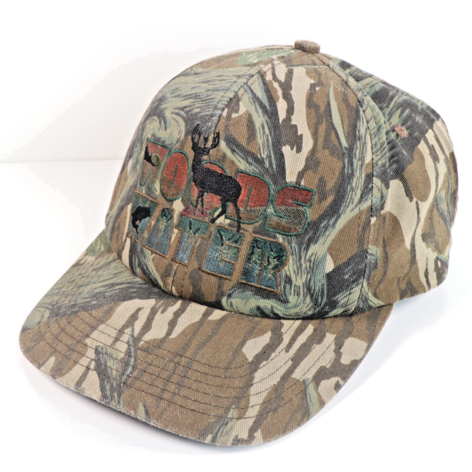 Snapback Trucker Baseball Fishing Outdoor Stag Cap