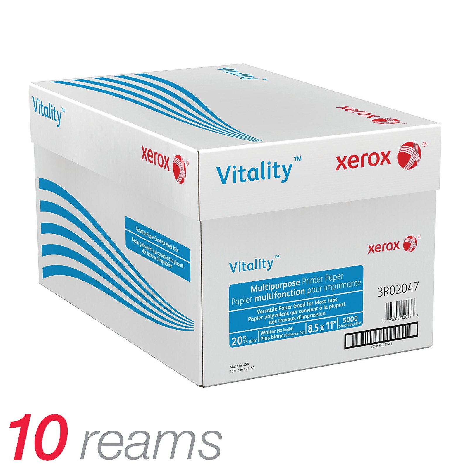 Xerox Vitality 10 Reams 8.5