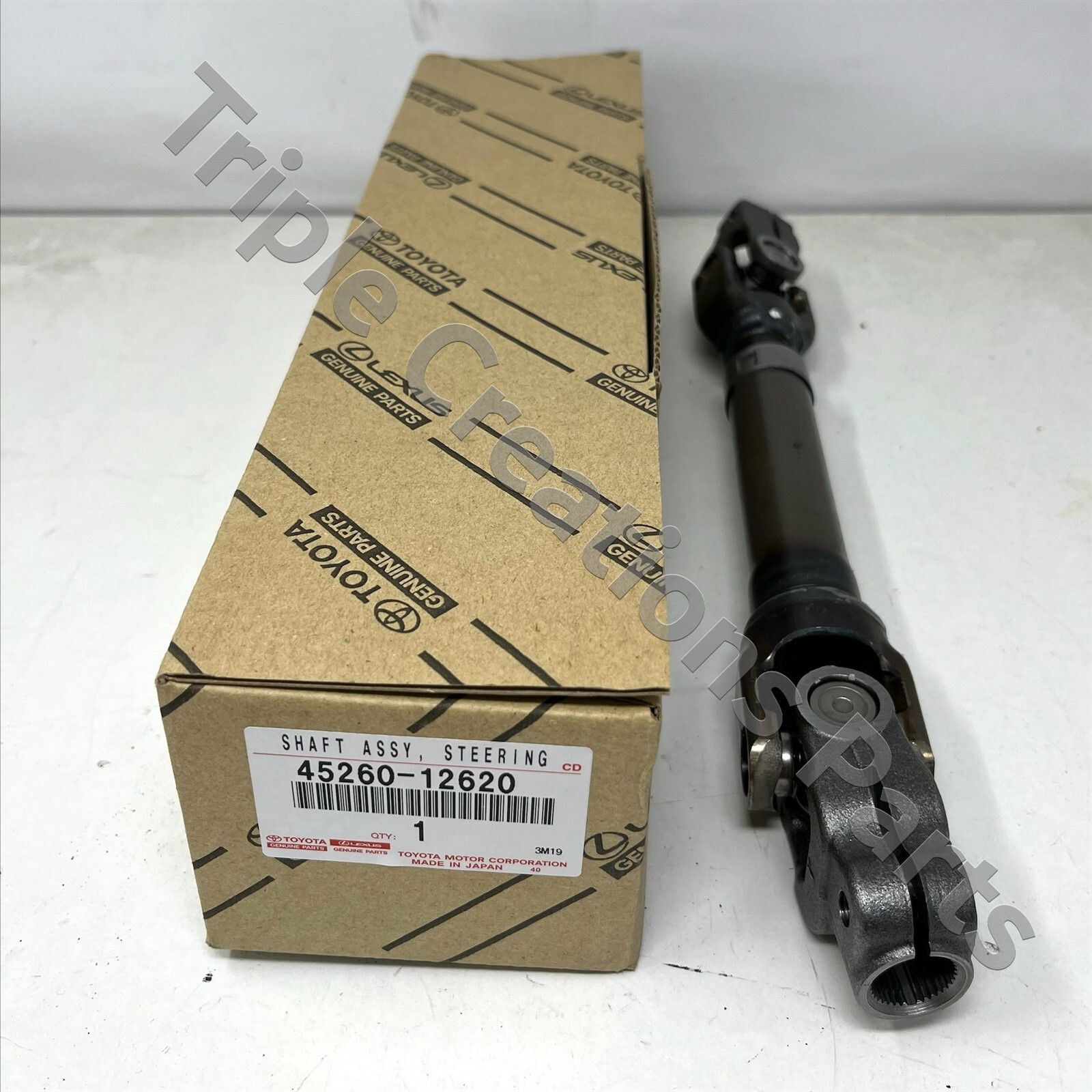 ちー Genuine Toyota 45260-12620 Shaft Assy Steering Intermediate No.2