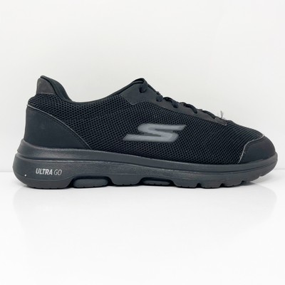 

Skechers Mens Gowalk 5 55519EWW Черные кроссовки для бега Размер 8.5, Черный, Gowalk 5