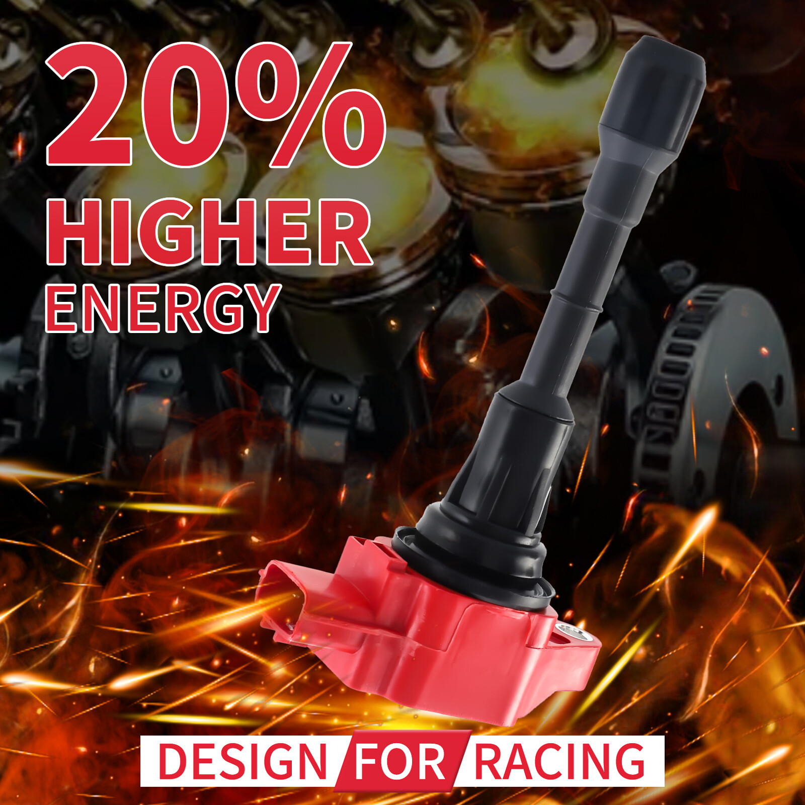 High Performance Ignition Coil For 2007-12 Infiniti Nissan V6 V8 3.5L 5.0L UF550