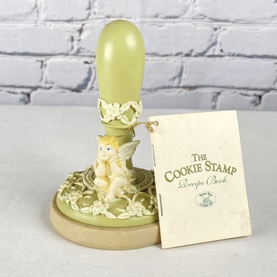 GLORIOUS ANGEL 1997 Brown Bag Cookie Art Cookie Stamp Press
