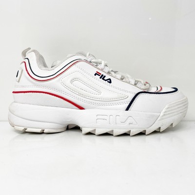 Кроссовки Fila Boys Disruptor II 3FM01008-125 Белые повседневные, размер 7