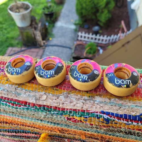 Vintage Bam Margera Element Skateboard Wheels 50 mm