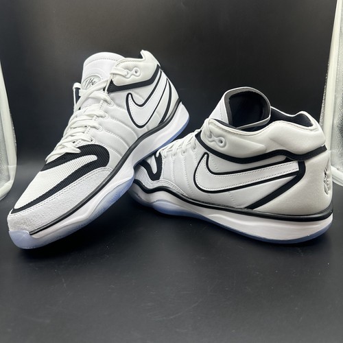 Nike Air Zoom GT Hustle 2 White Black Basketball Shoes