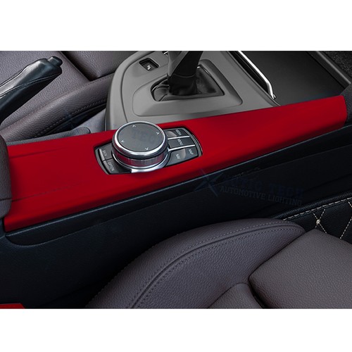 Red/ Cabon Fiber Pattern Interior Accessories Cover For BMW 3 4 Series F30 F31