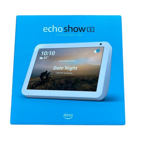 Amazon Echo Show 8 Smart Speaker White Sandstone 1st Gen Sealed Amazon Echo Show 8 Smart Speaker White Sandstone 1st Gen Sealed