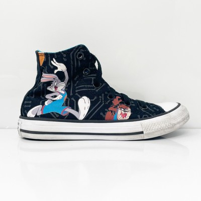 

Кеды Converse Boys CT All Star High Space Jam 372486F Черные повседневные кроссовки 1, Черный, Chuck Taylor All Star High Space Jam