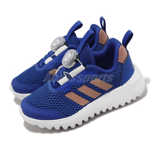 Adidas ActiveFlex BOA 3.0 K Синие Белые Коричневые Детские кроссовки для дошкольников IG0583
