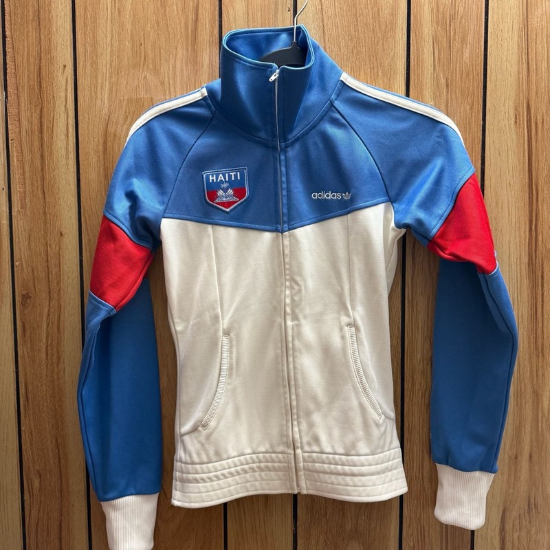 Adidas Originals Rare Haiti Vintage Track Jacket Zip Up | eBay