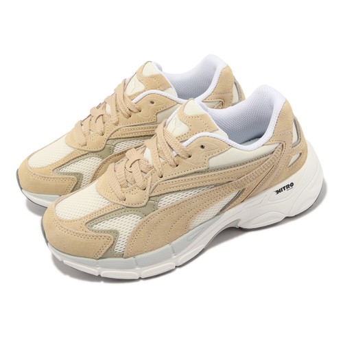 

Puma Teveris Nitro Light Sand Khaki White Мужчины Унисекс Повседневный образ жизни 388774-02, Teveris Nitro