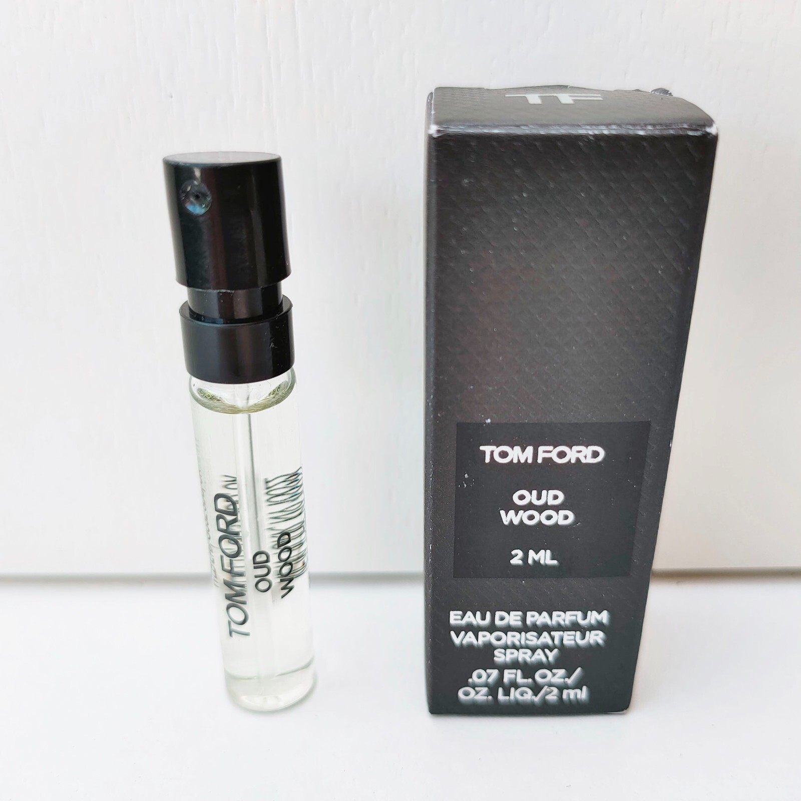 Tom Ford Oud Wood Eau De Parfum mini Spray Fragrance, 2ml, Brand