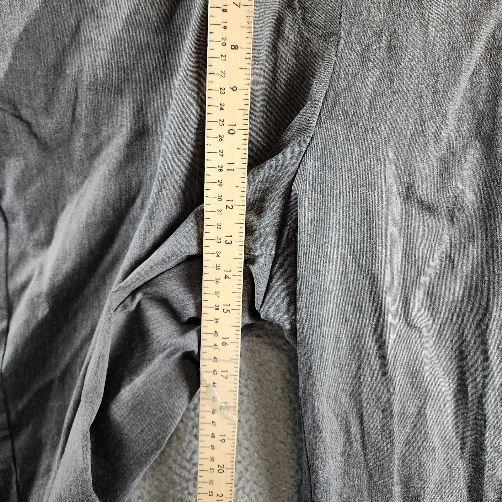 Alfred Dunner Plus Size Classic Allure Short Length Pant Womens 20W Gray Pull On - Picture 6 of 16