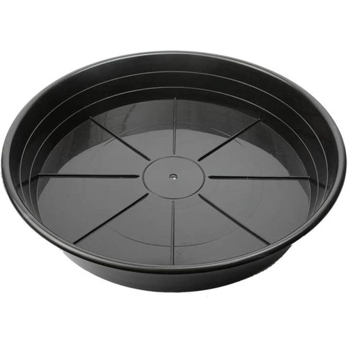 SunPack UV-Resistant Plastic Plant Saucer, 16" Inside Diameter
