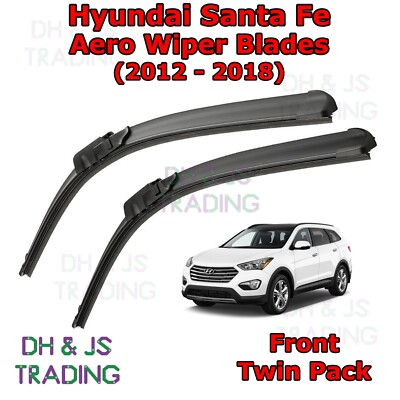 Right outside front door handle Fits Hyundai Santa Fe Mk I SUV 2001-2006 Black