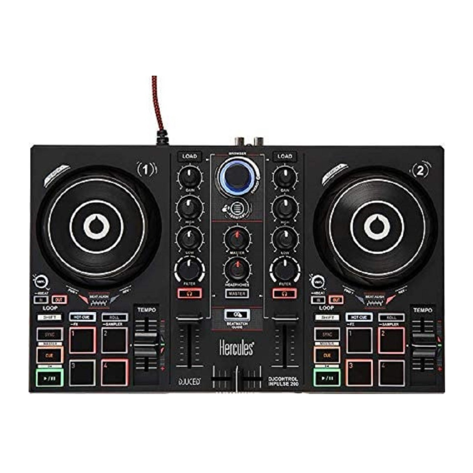 Hercules djcontrol inpulse 200. Dj controller hercules impulse 200. impulse 500 hercules dj. hercules dj control inpulse 500. диджейский пульт hercules.