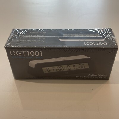 DGT 1001 Universal Game Timer Simple Batteries Included For Any 2 Player Game  