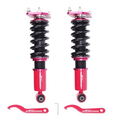 24 Way Damper Rear Coilovers Shocks Lowering Kit For Subaru Impreza WRX 08-14