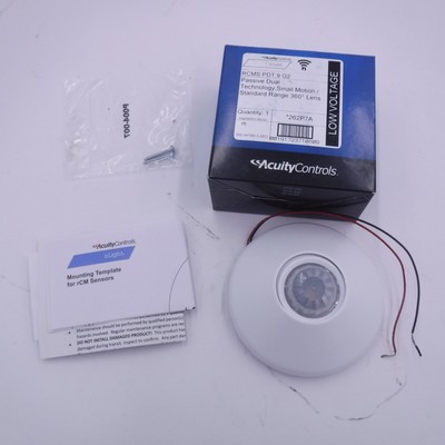Acuity 262P7A Ceiling Sensor MNT Dualtech Small Motion Detect 360° Lens