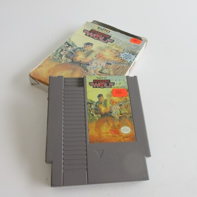Operation Wolf Nintendo Taito NES Nintendo VTG in Box 1988