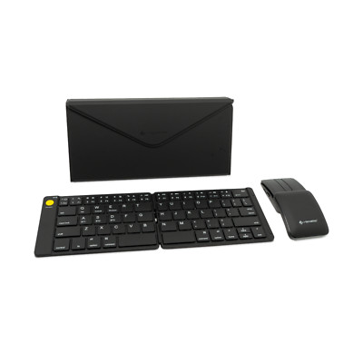 Foldable Bluetooth Multi-Device Keyboard and 2-in-1 Sliding Mouse [JTD-KMP-FS]