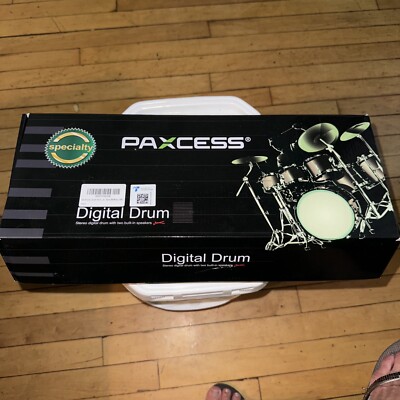 PAXCESS Electronic Drum Set, Roll Up Drum Practice Pad Midi Drum Kit with...