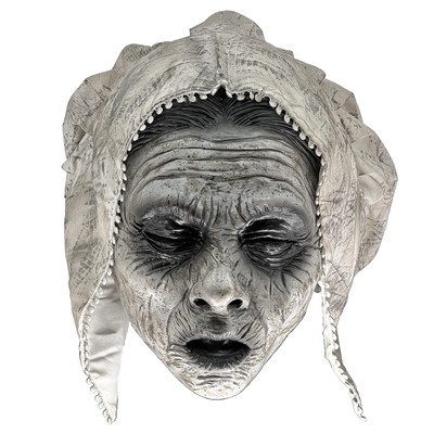 MILERUN Latex Ghost Maid Sister Spirit Witch Zombie Bridal For Halloween Make...