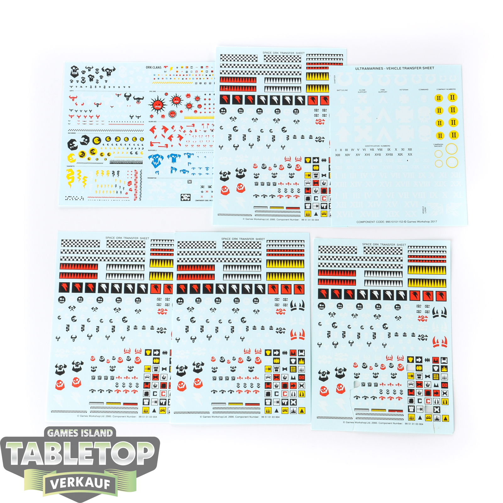Orks - Transfer Sheets - Sonstiges