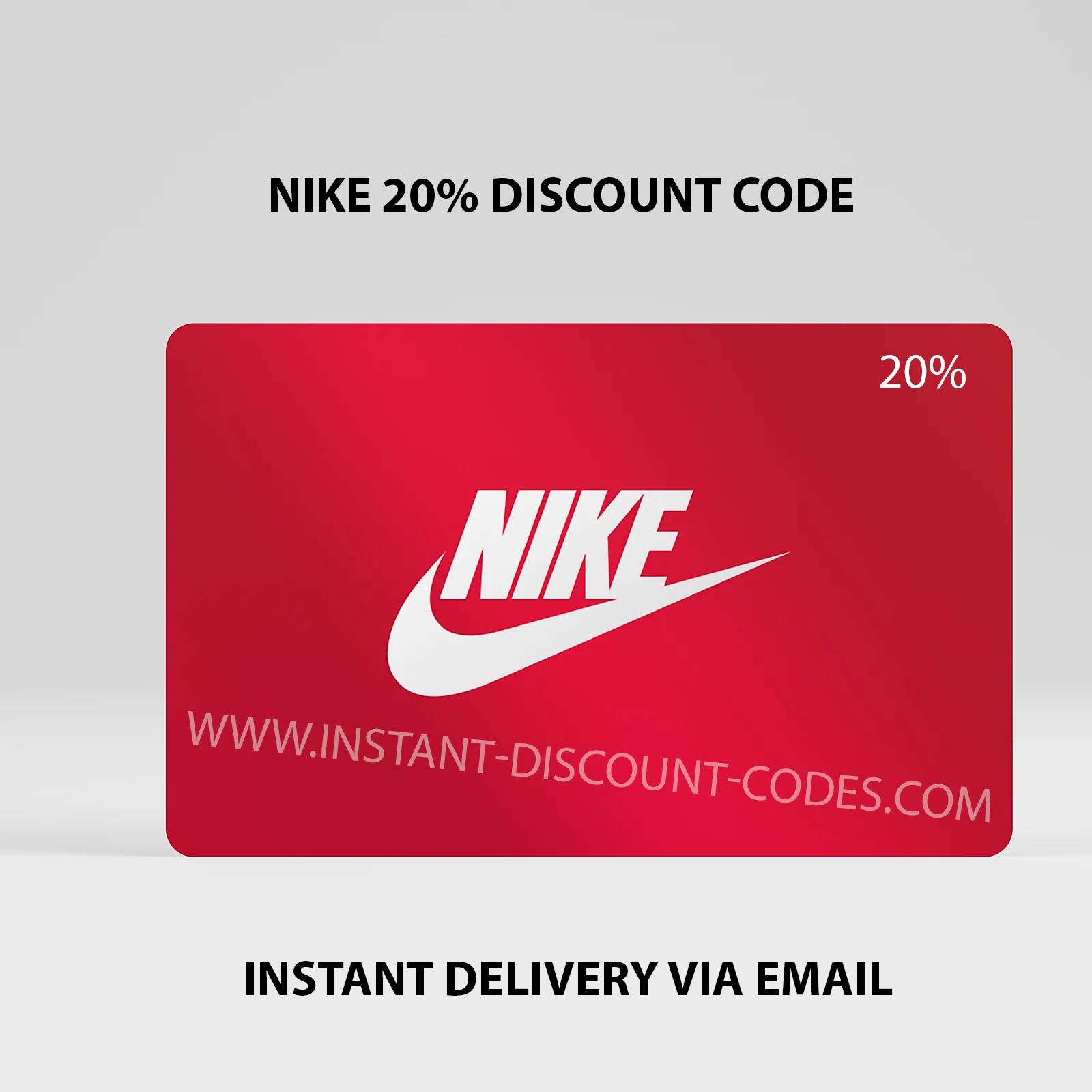 nike discount code free delivery