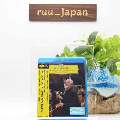 New JOHN WILLIAMS-John Williams: The Berlin Concert-JAPAN Blu-ray