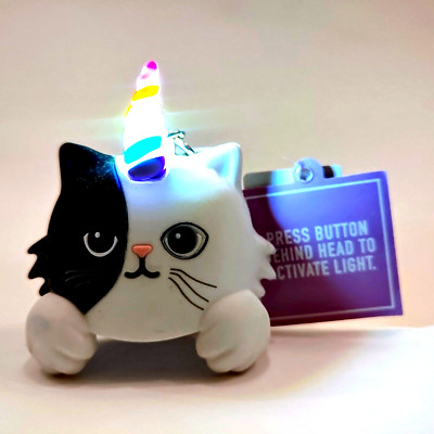 Bath & Body Works LIGHT UP CATICORN Glow in the Dark Holder Poc*Bac