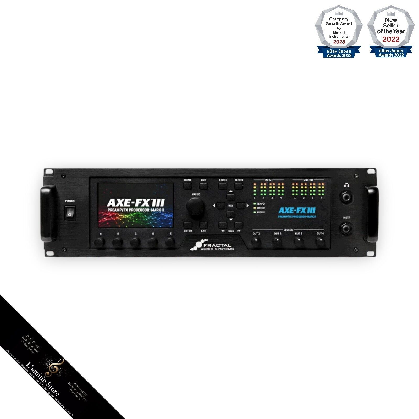 Fractal Audio Systems AXE-Fx III MARK II FxIII MarkII FX3 Fractal Audio Systems AXE-Fx III MARK II FxIII MarkII FX3