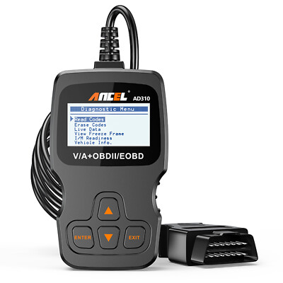 ANCEL AD310 OBD2 Scanner Engine Diagnostic Code Reader Protective Storage Case 