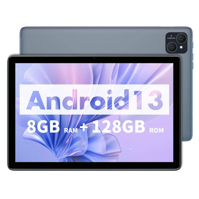 10 Inch Tablet Android 13 Tablets, Quad-Core Tablet PC, 8GB RAM, 128GB ROM, 512G