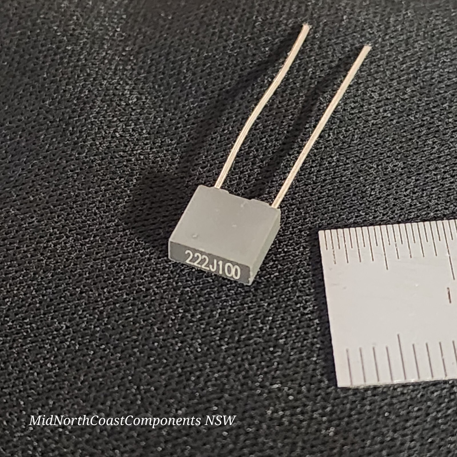 100V 2.2nF 222 Correction Capacitor Box Type 5% Polypropylene Safety Plastic