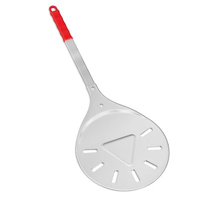 SafBbcue Pizza Turning Peel - Pizza Turner -Stainless Steel 10'' Diameter Perf...